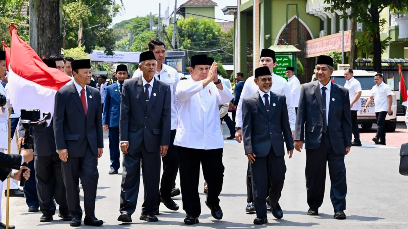 Presiden RI, Prabowo Hadiri Resepsi Kesyukuran 100 Tahun Pondok Modern Darussalam Gontor